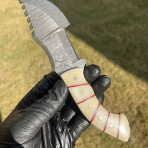 NEW FULL TANG CUSTOM HANDMADE DAMASCUS STEEL TRACK
