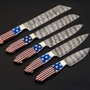 handmade kitchen knife set