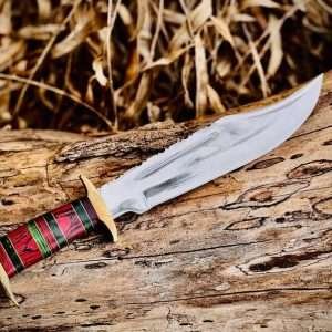 handmade stainless bowie knife
