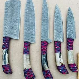 handmade kitchen knife set